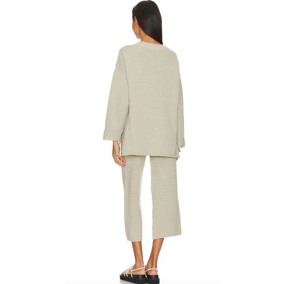 Free People Beach Hailee Sweater Set In Saltwater Combo Size XS - Picture 3 of 8